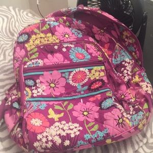 A Vera Bradley backpack